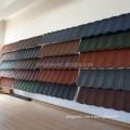 colorful stone coated metal roof tile production line